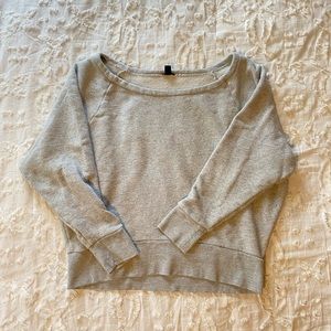 Cropped sweatshirt